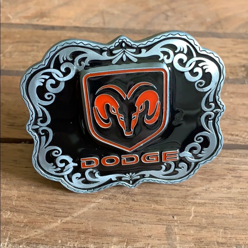 Badass Country Girl Mopar Dodge Belt Buckle